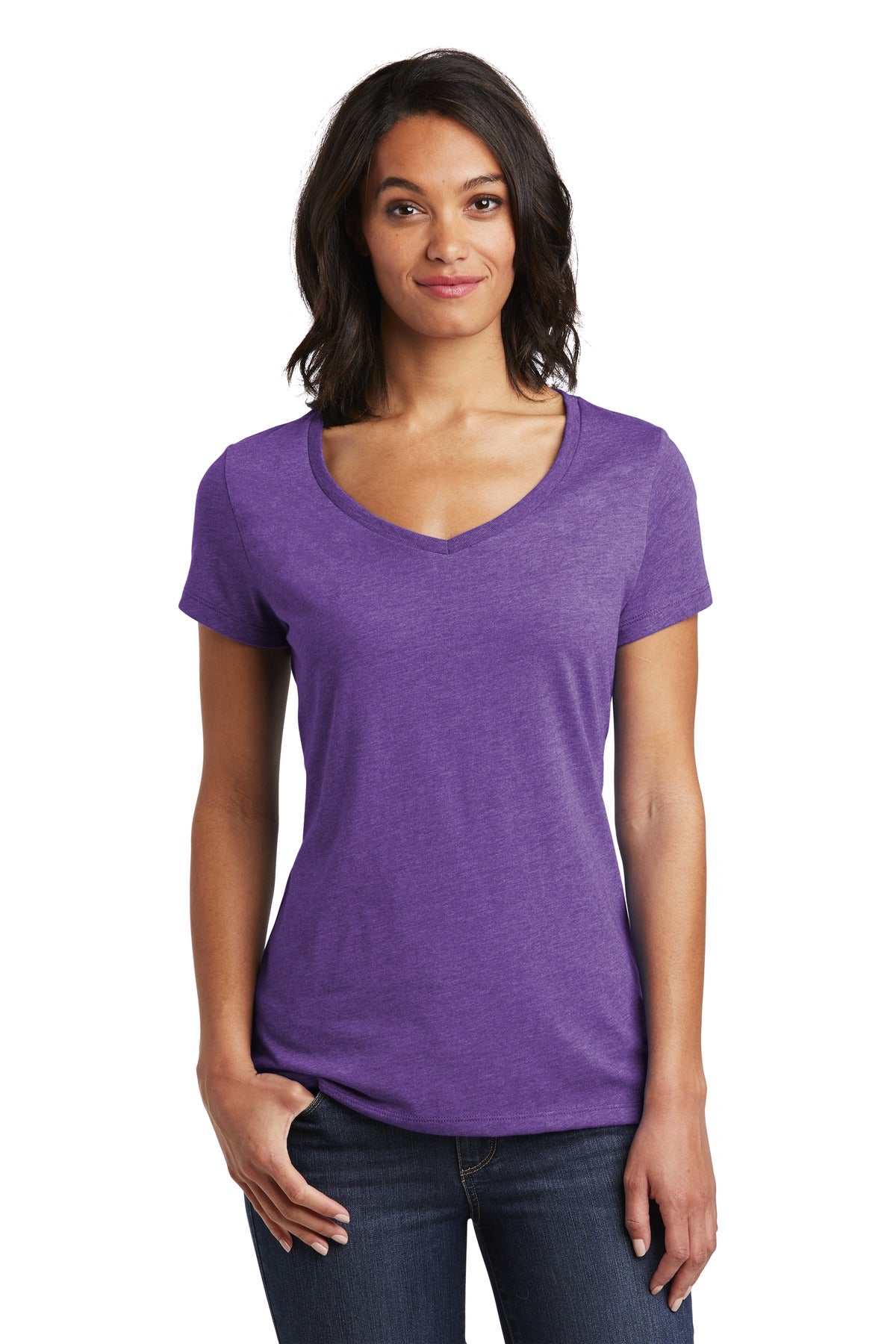 District Women's Very Important Tee V-Neck DT6503