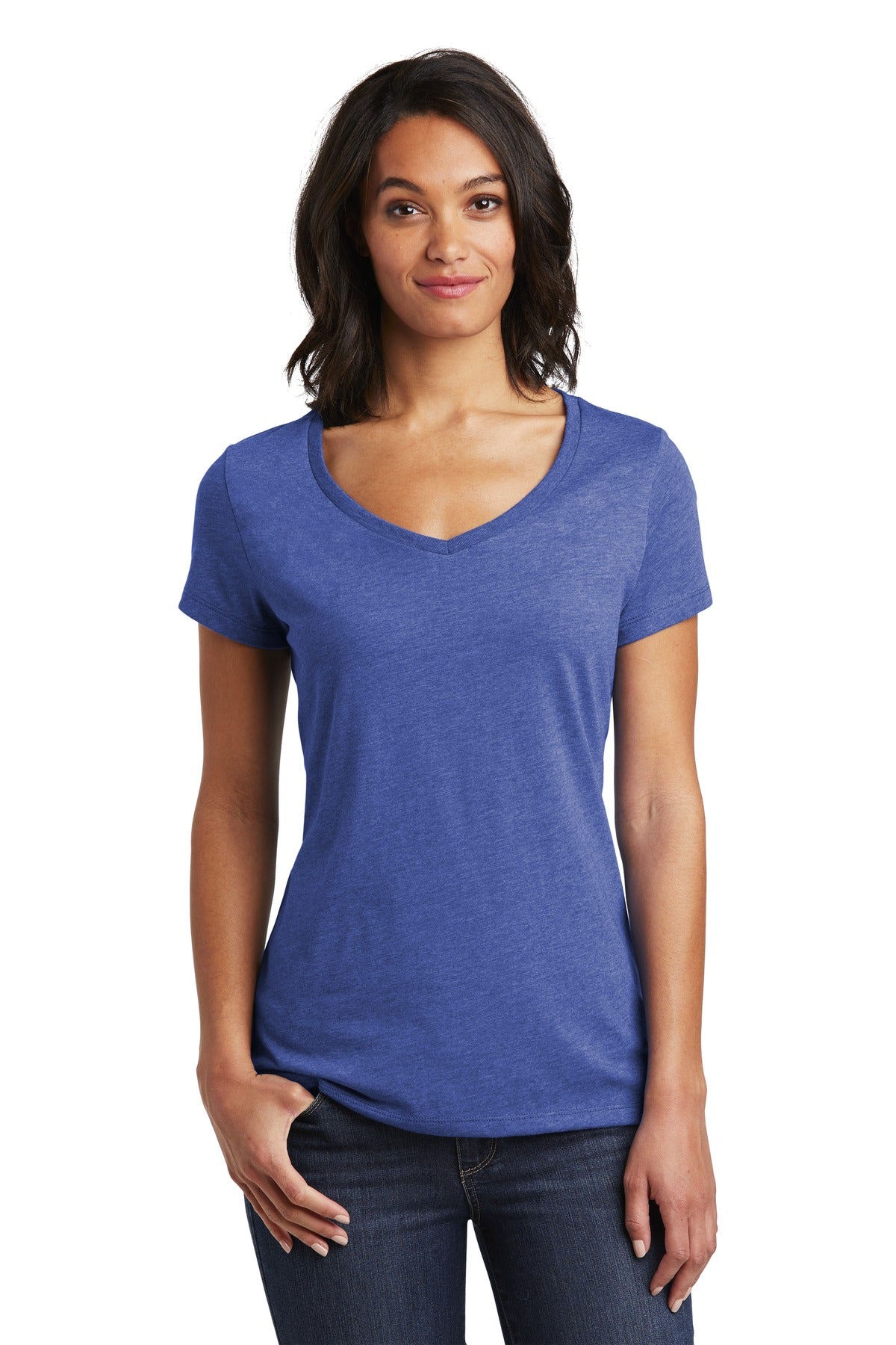 District Women's Very Important Tee V-Neck DT6503
