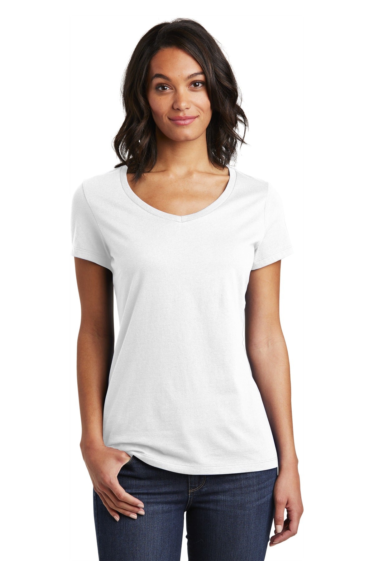 District Women's Very Important Tee V-Neck DT6503