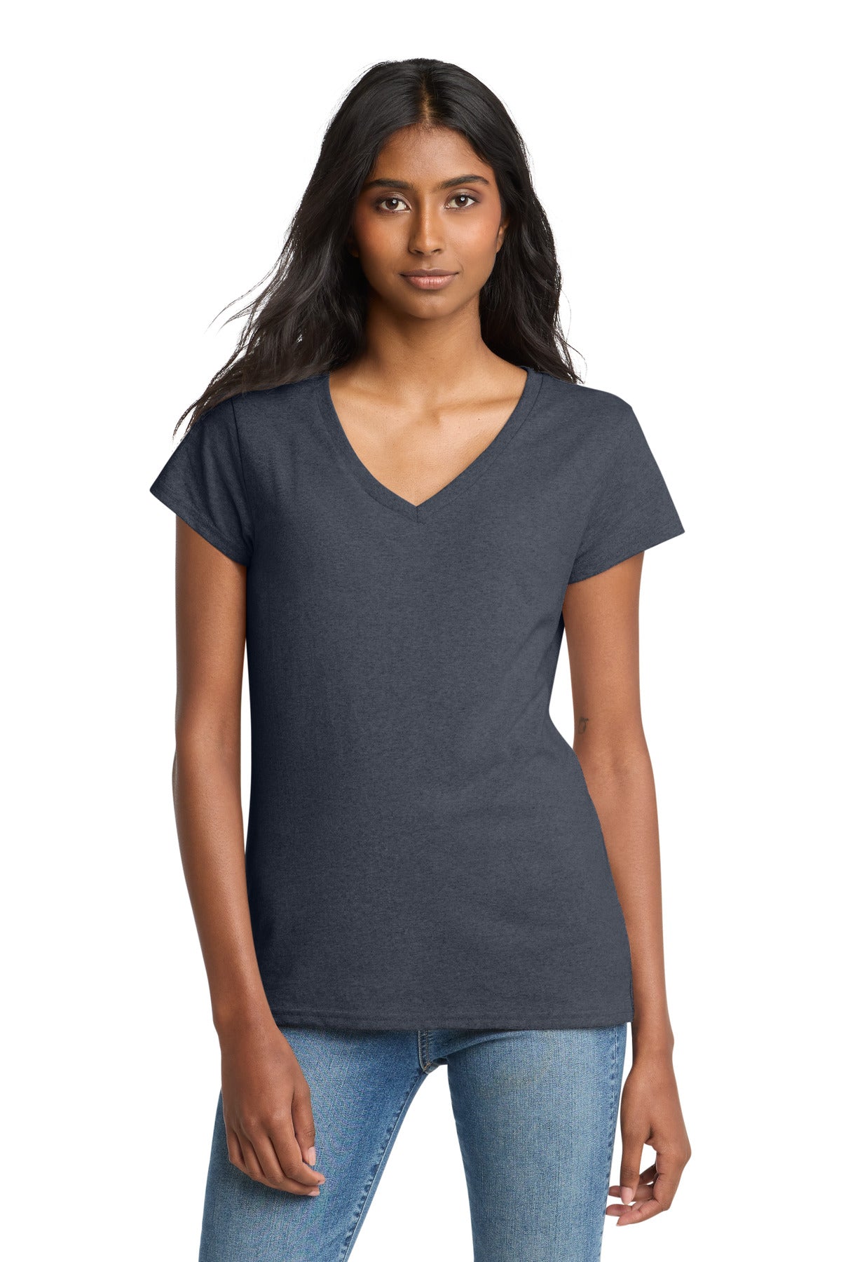 District Women's Re-Tee V-Neck DT8001