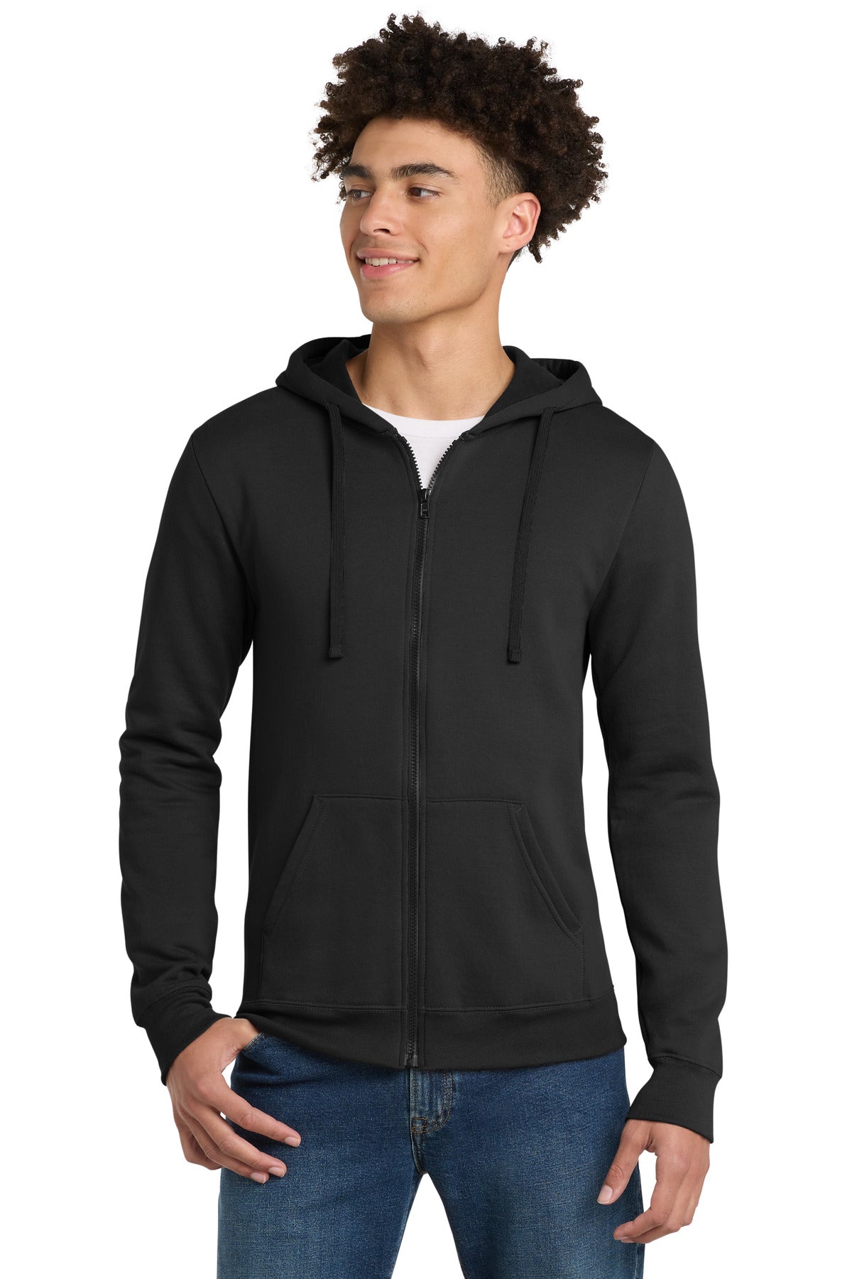 District The Concert Fleece Full-Zip Hoodie DT800