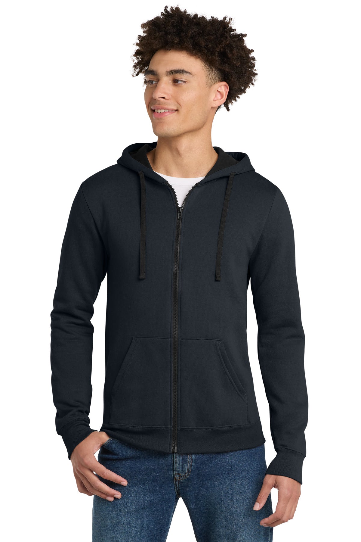 District The Concert Fleece Full-Zip Hoodie DT800