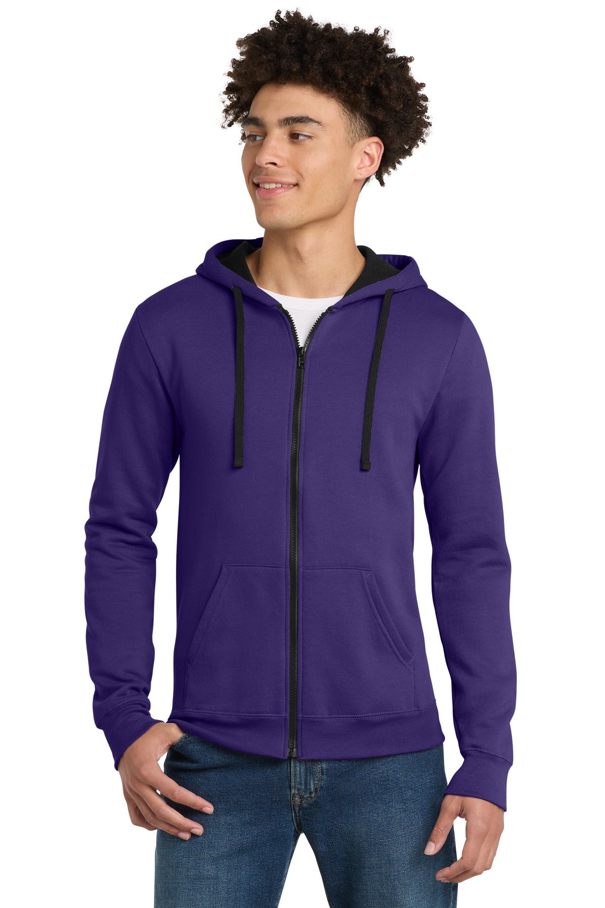 District The Concert Fleece Full-Zip Hoodie DT800