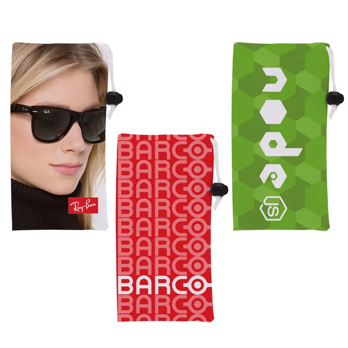 Dye-Sublimated Microfiber Sunglass Pouch