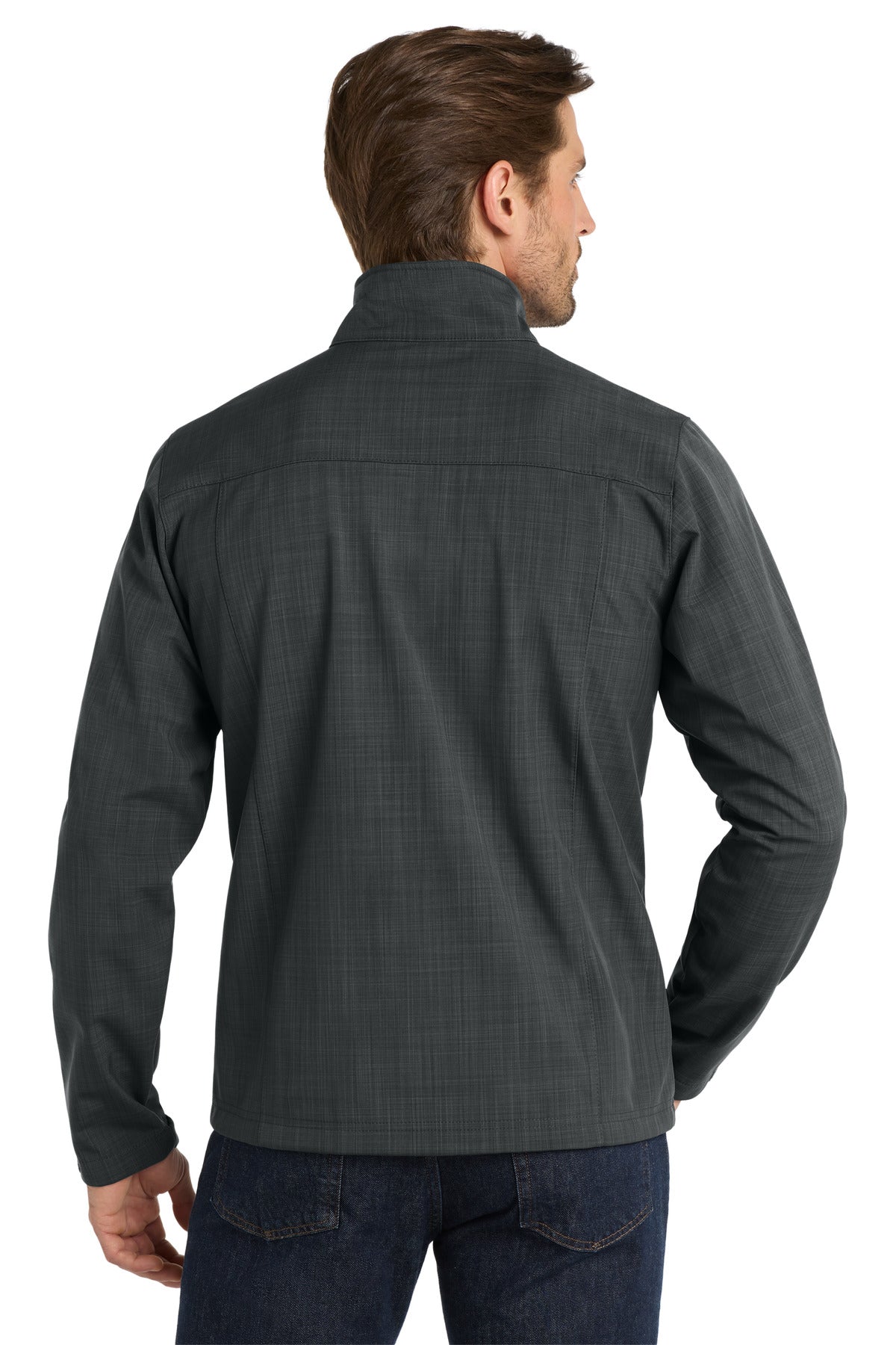 Eddie Bauer Shaded Crosshatch Soft Shell Jacket EB532