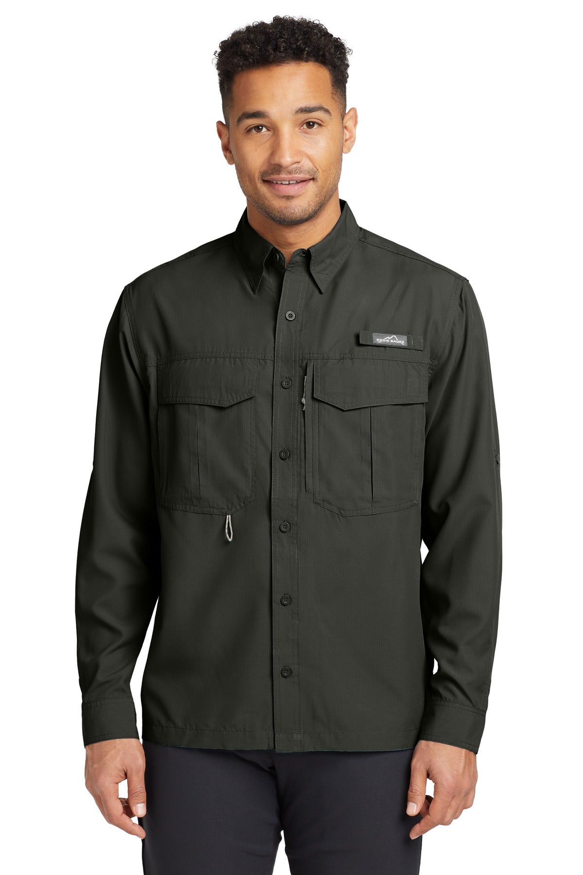 Eddie Bauer Long Sleeve Performance Fishing Shirt EB600