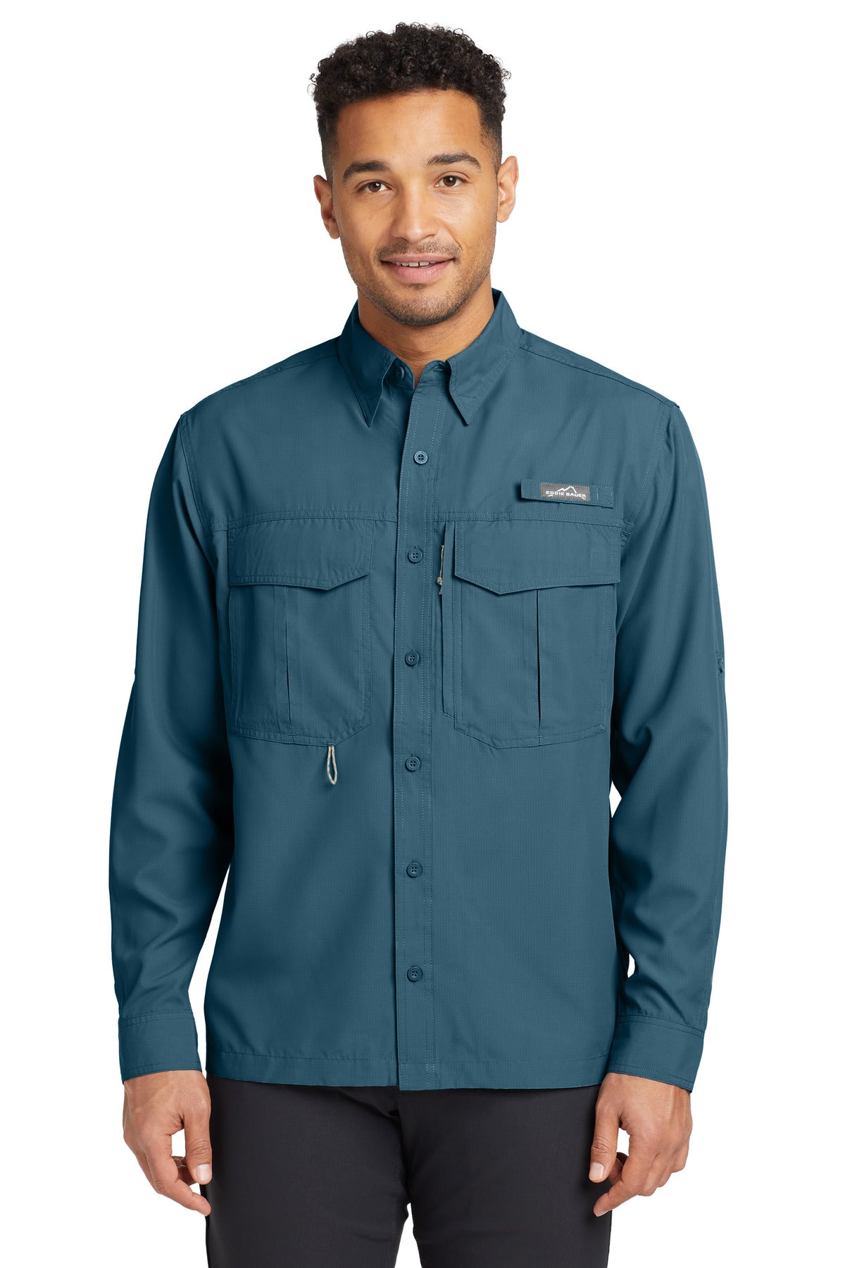 Eddie Bauer Long Sleeve Performance Fishing Shirt EB600