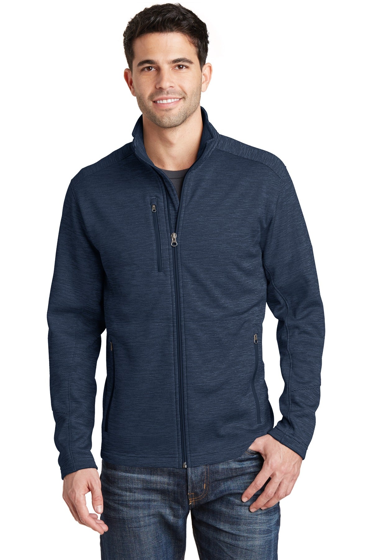 Port Authority Digi Stripe Fleece Jacket F231