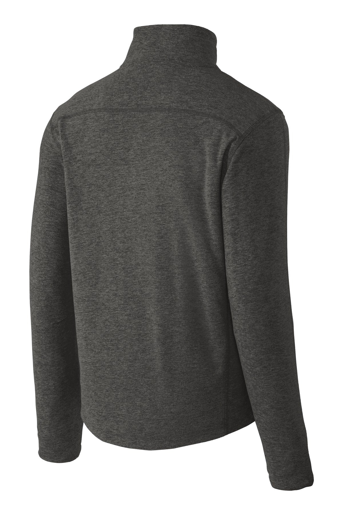 Port Authority Heather Microfleece Full-Zip Jacket F235