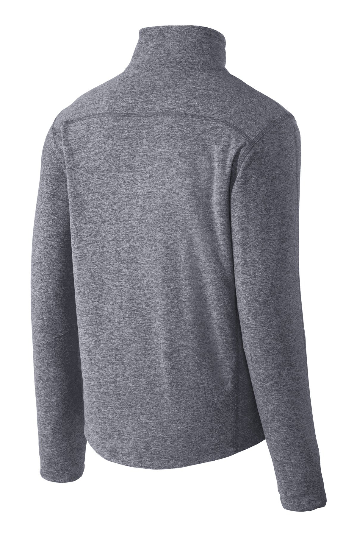Port Authority Heather Microfleece Full-Zip Jacket F235