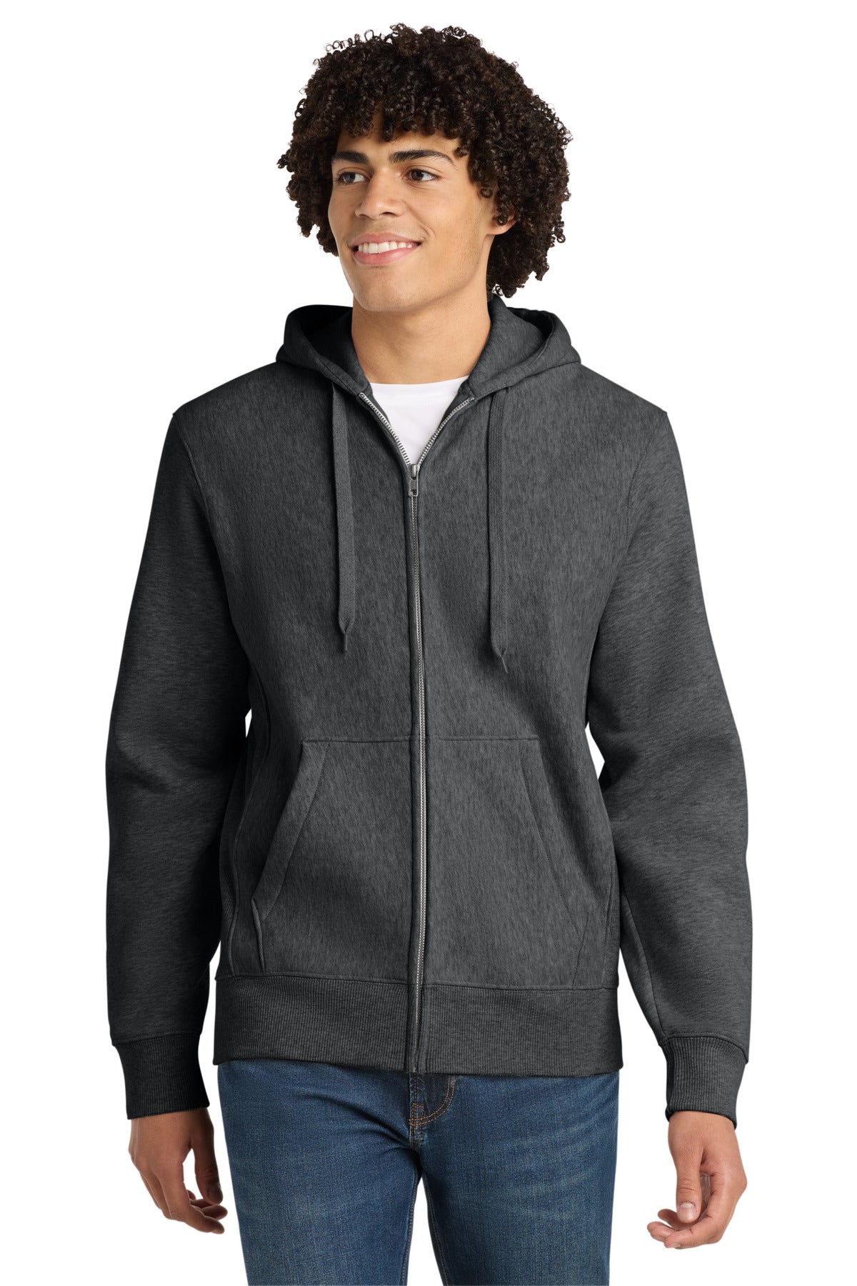 Sport-Tek Super Heavyweight Full-Zip Hooded Sweatshirt F282