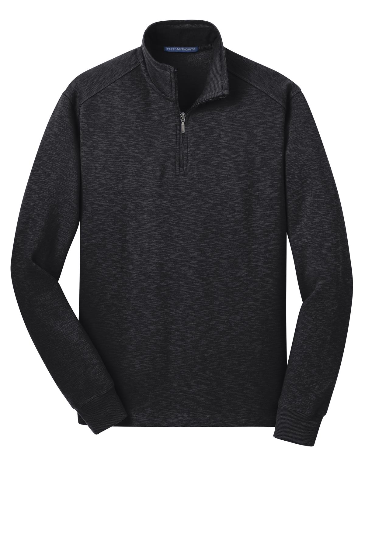 Port Authority Slub Fleece 1/4-Zip Pullover F295