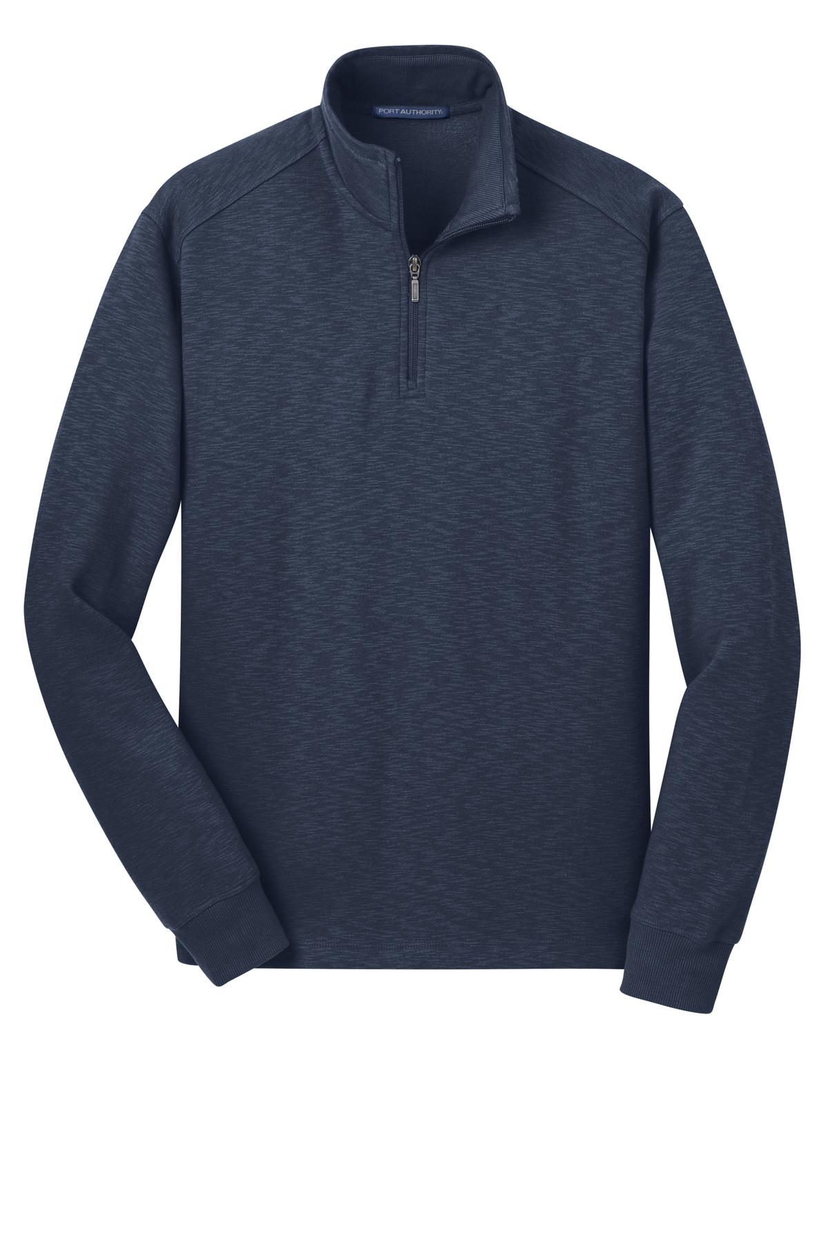 Port Authority Slub Fleece 1/4-Zip Pullover F295