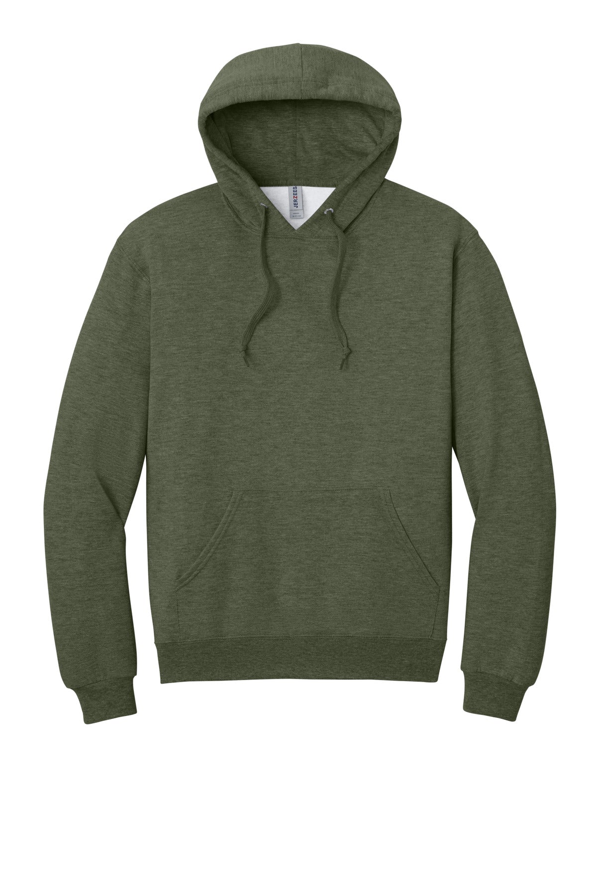 Jerzees Ultimate Unisex CVC Ring Spun Hooded Sweatshirt IC49M