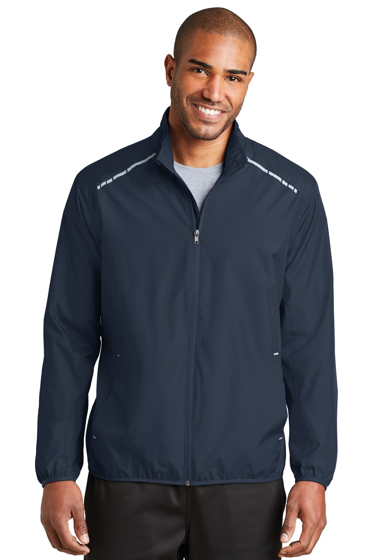 Port Authority Zephyr Reflective Hit Full-Zip Jacket J345