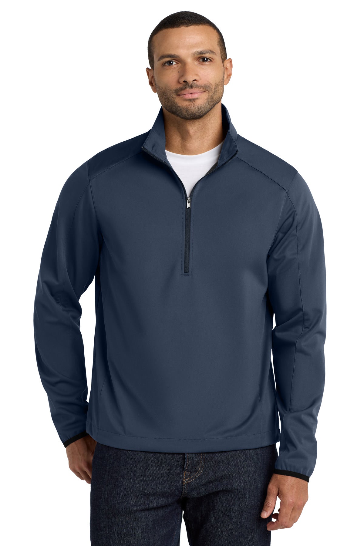 Port Authority Active 1/2-Zip Soft Shell Jacket J716