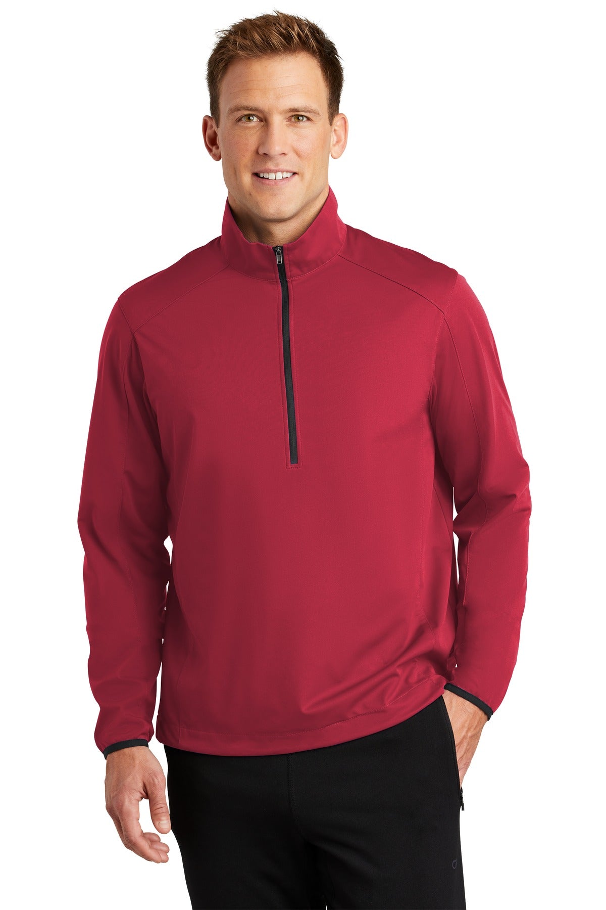 Port Authority Active 1/2-Zip Soft Shell Jacket J716