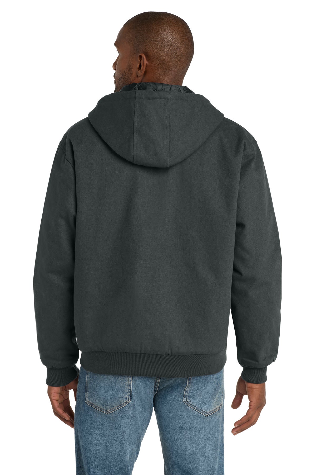 CornerStone Duck Cloth Hooded Work Jacket J763H