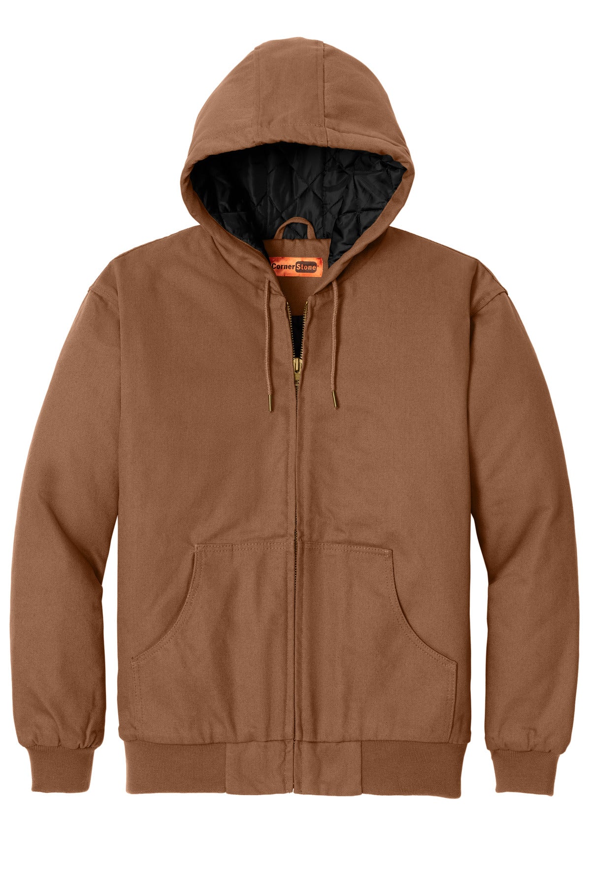 CornerStone Duck Cloth Hooded Work Jacket J763H
