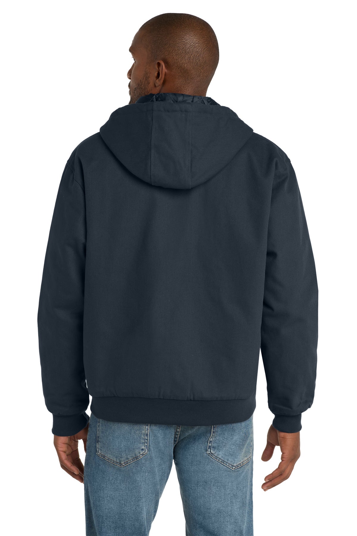 CornerStone Duck Cloth Hooded Work Jacket J763H