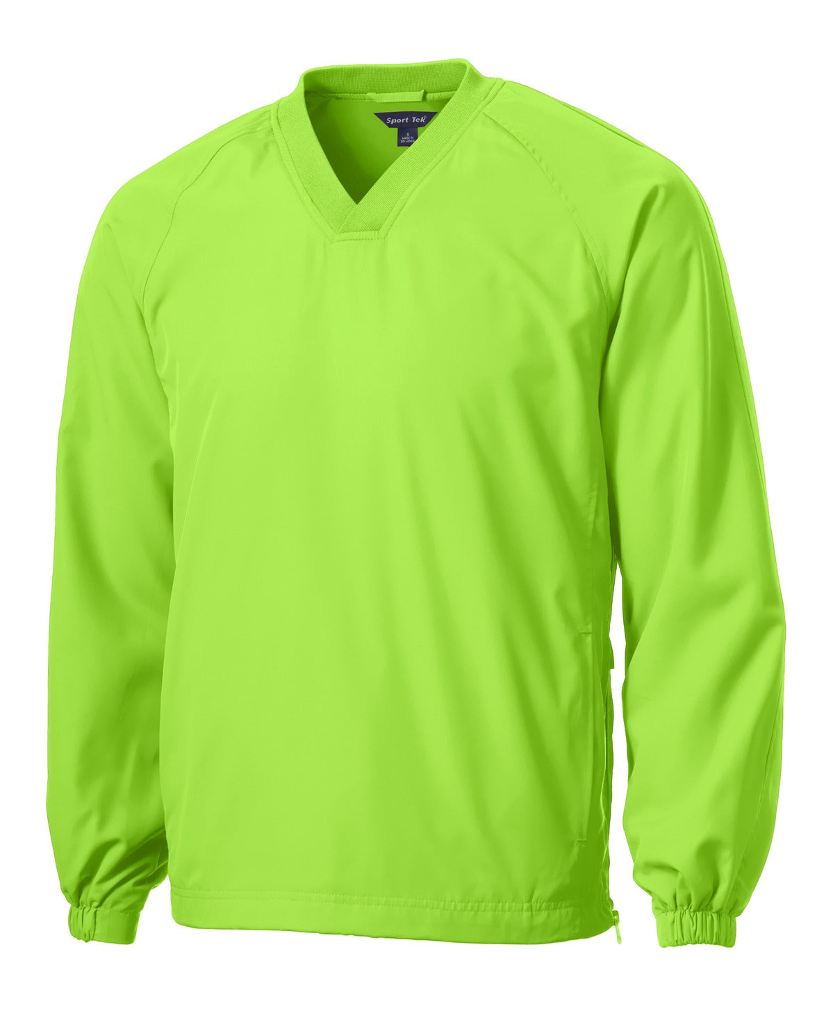 Sport-Tek V-Neck Raglan Wind Shirt JST72