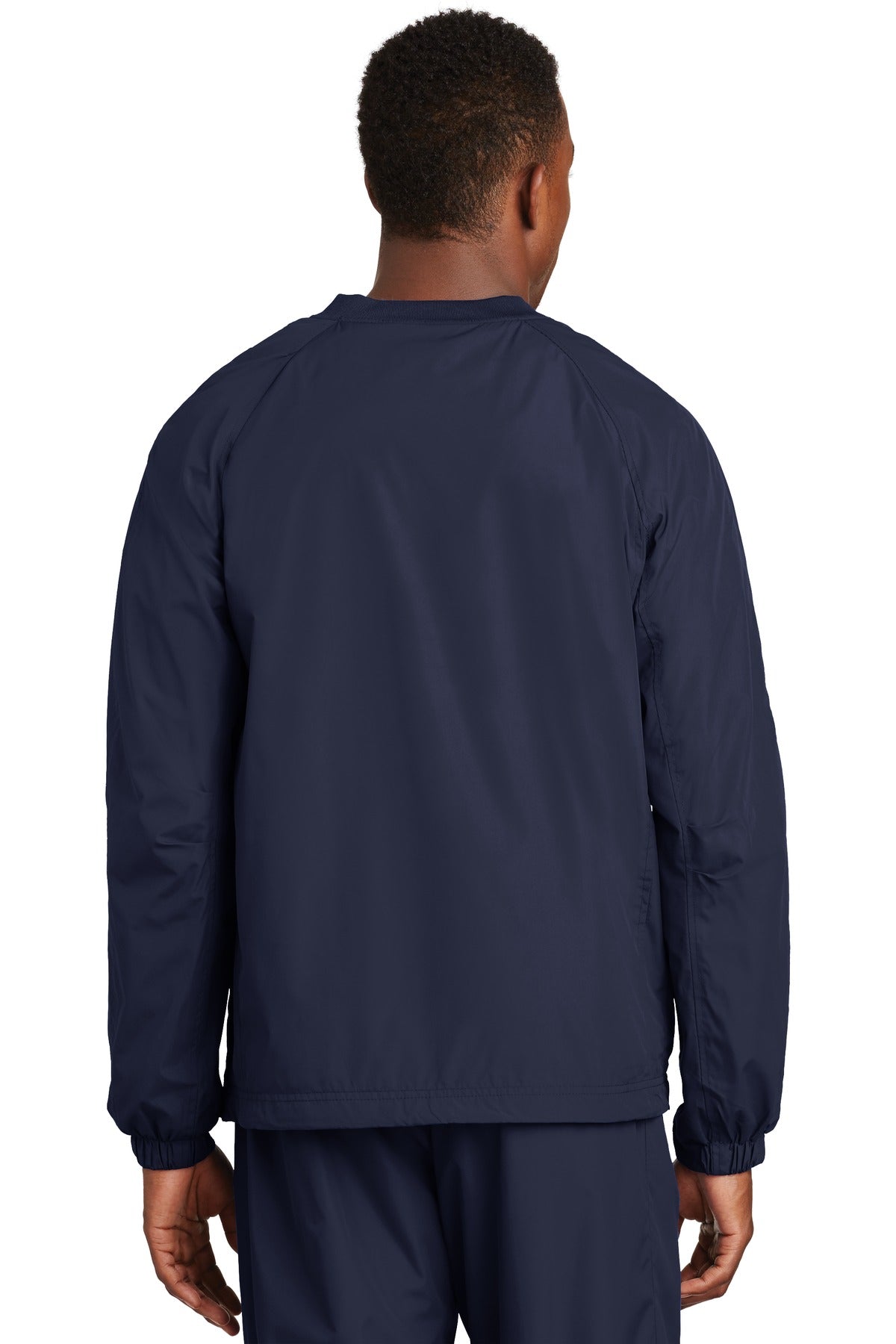 Sport-Tek V-Neck Raglan Wind Shirt JST72
