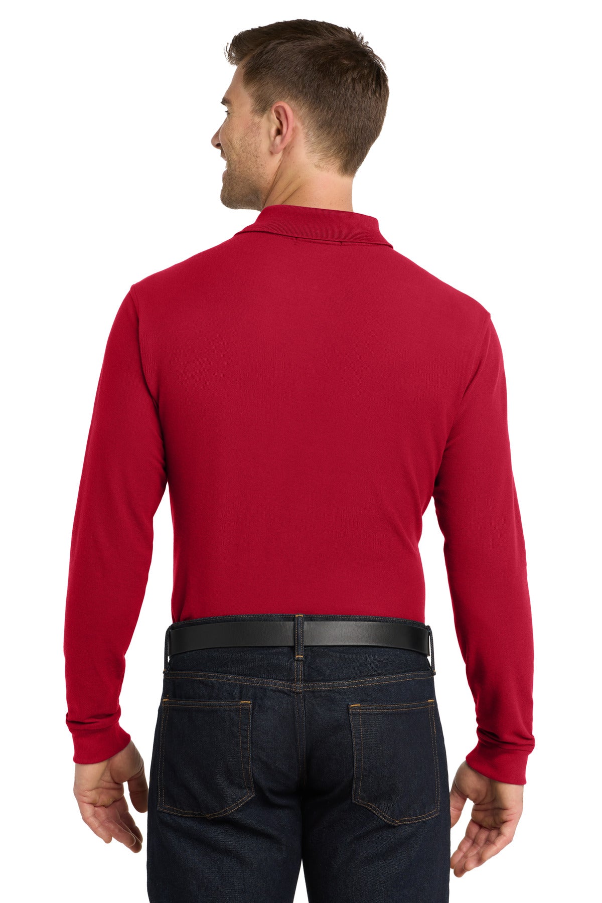 Port Authority Long Sleeve Core Classic Pique Polo K100LS