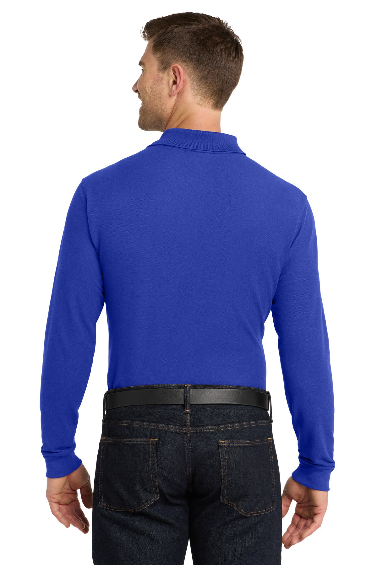 Port Authority Long Sleeve Core Classic Pique Polo K100LS