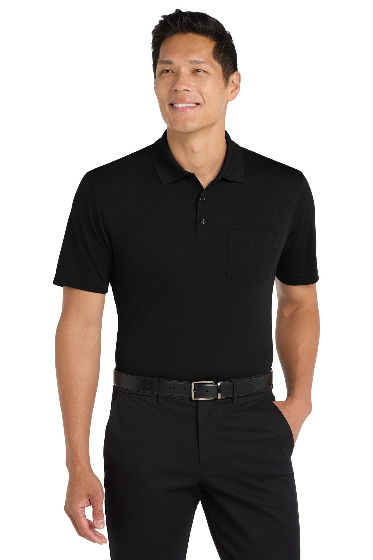 Port Authority Dry Zone UV Micro-Mesh Pocket Polo K110P