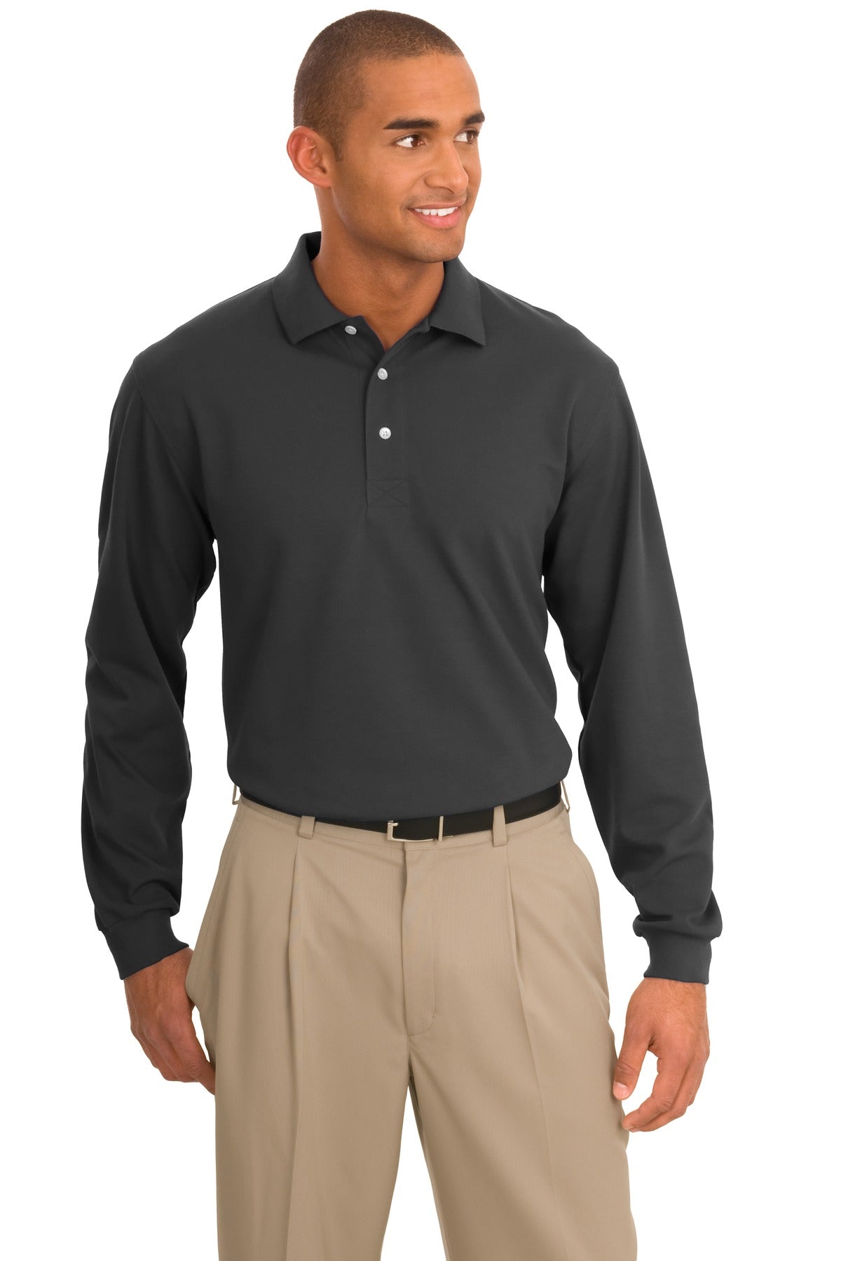 Port Authority Rapid Dry Long Sleeve Polo K455LS