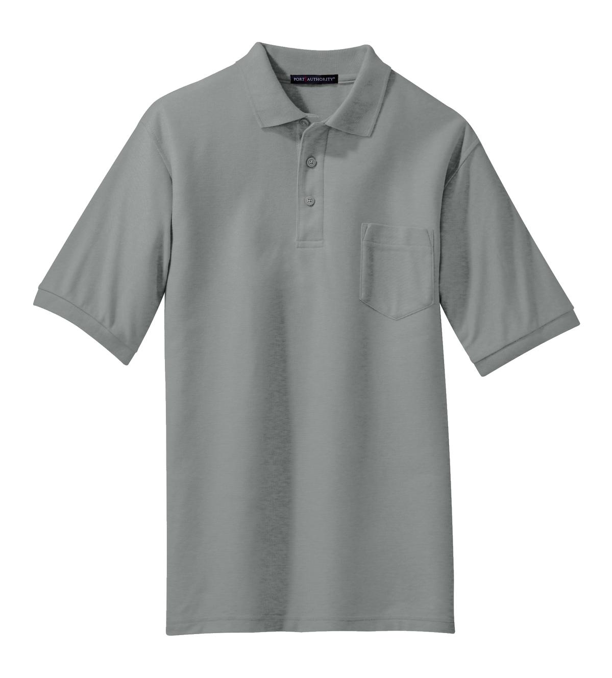 Port Authority Silk Touch Polo with Pocket K500P
