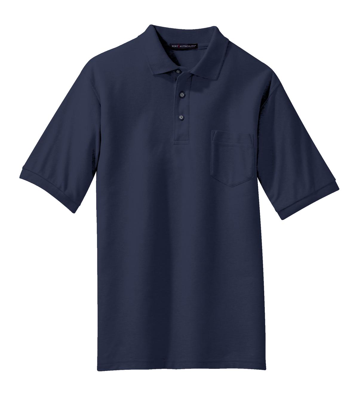 Port Authority Silk Touch Polo with Pocket K500P