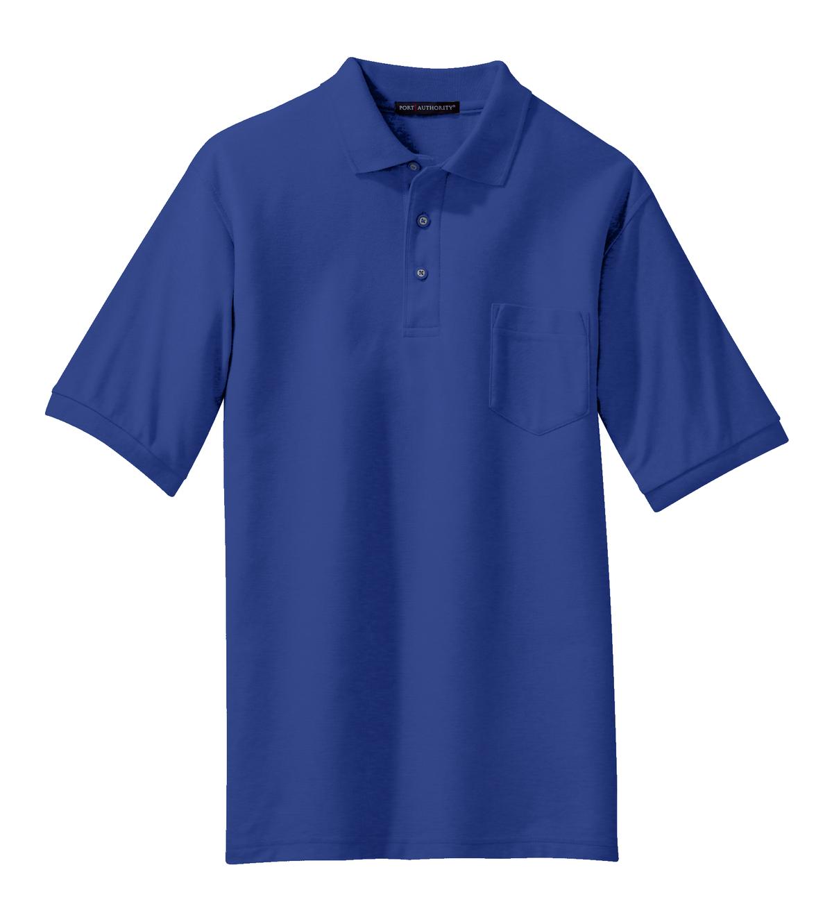 Port Authority Silk Touch Polo with Pocket K500P