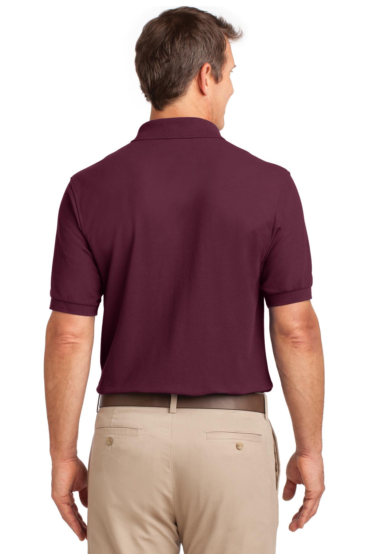 Port Authority Silk Touch Polo with Pocket K500P