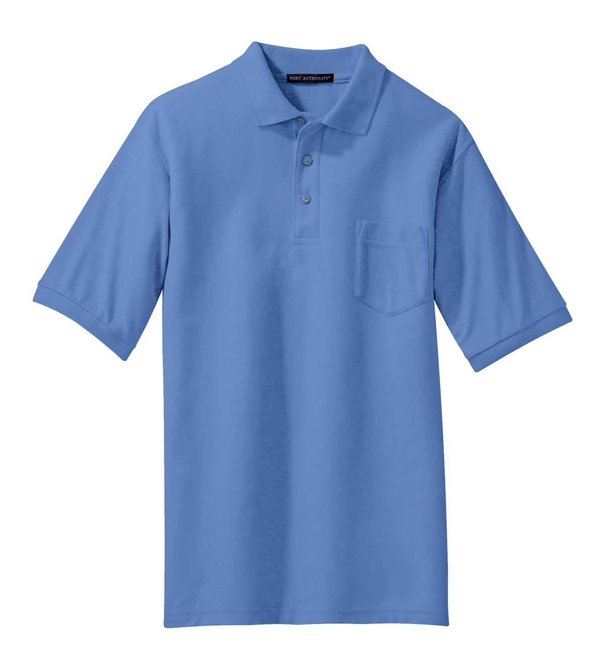 Port Authority Silk Touch Polo with Pocket K500P