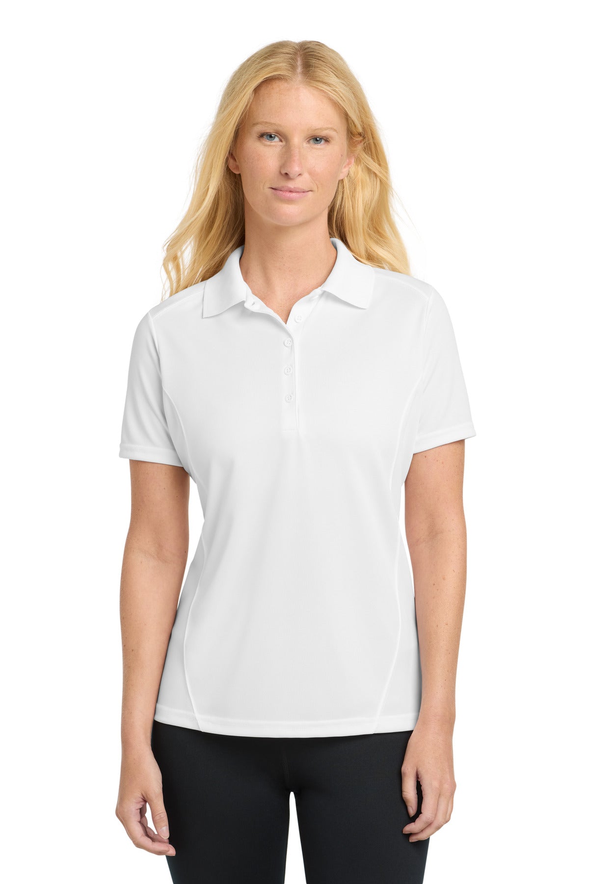 Sport-Tek Women's Dry Zone Raglan Accent Polo L475