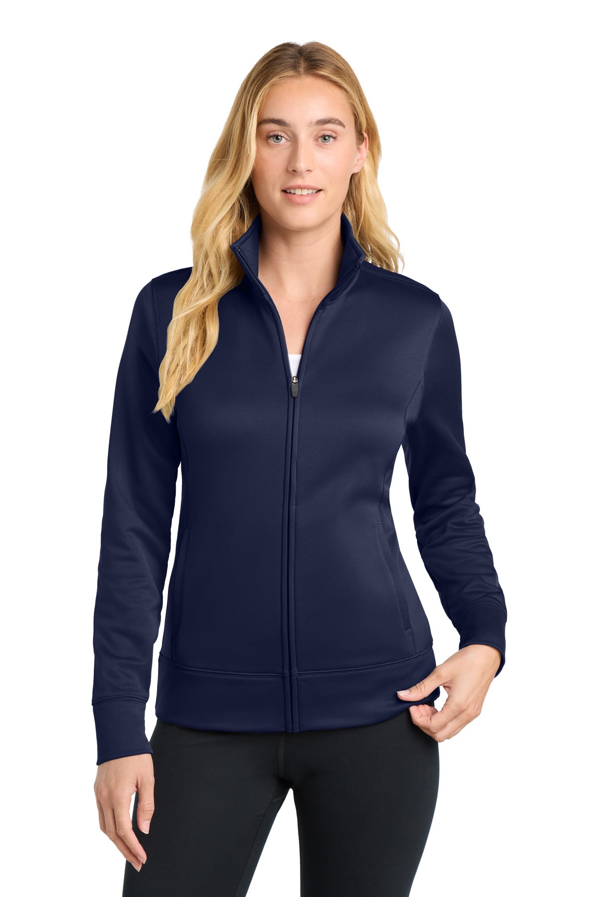 Sport-Tek Women's Sport-Wick Fleece Full-Zip Jacket LST241