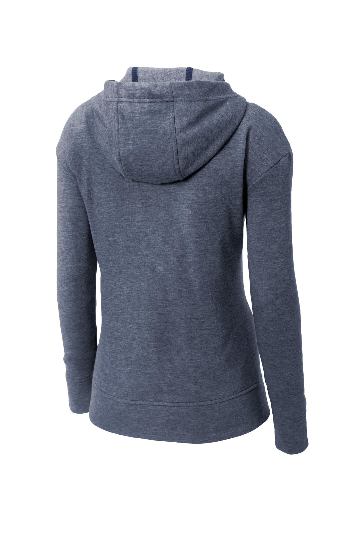 Sport-Tek Women's PosiCharge Tri-Blend Wicking Fleece Full-Zip Hooded Jacket LST293