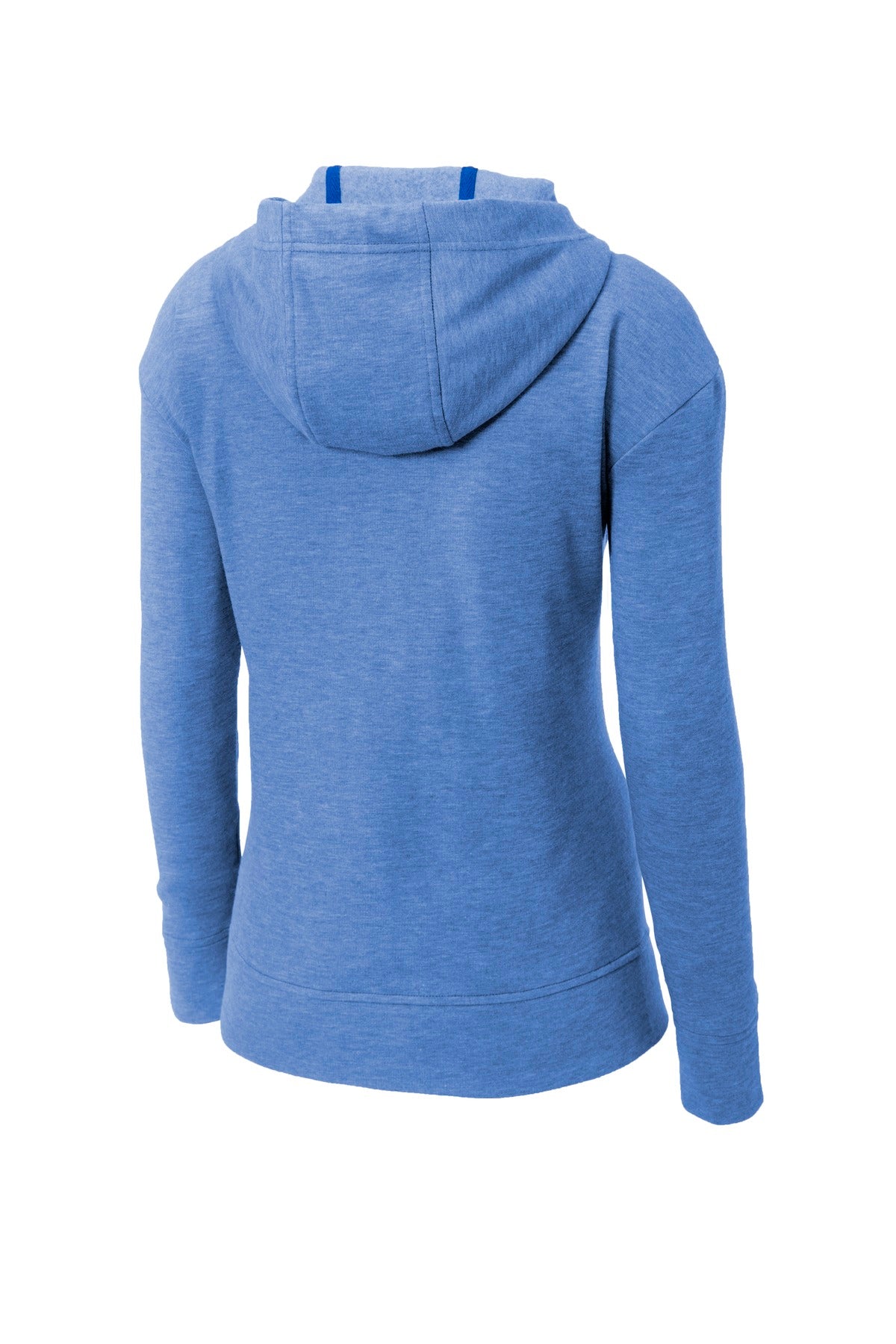 Sport-Tek Women's PosiCharge Tri-Blend Wicking Fleece Full-Zip Hooded Jacket LST293