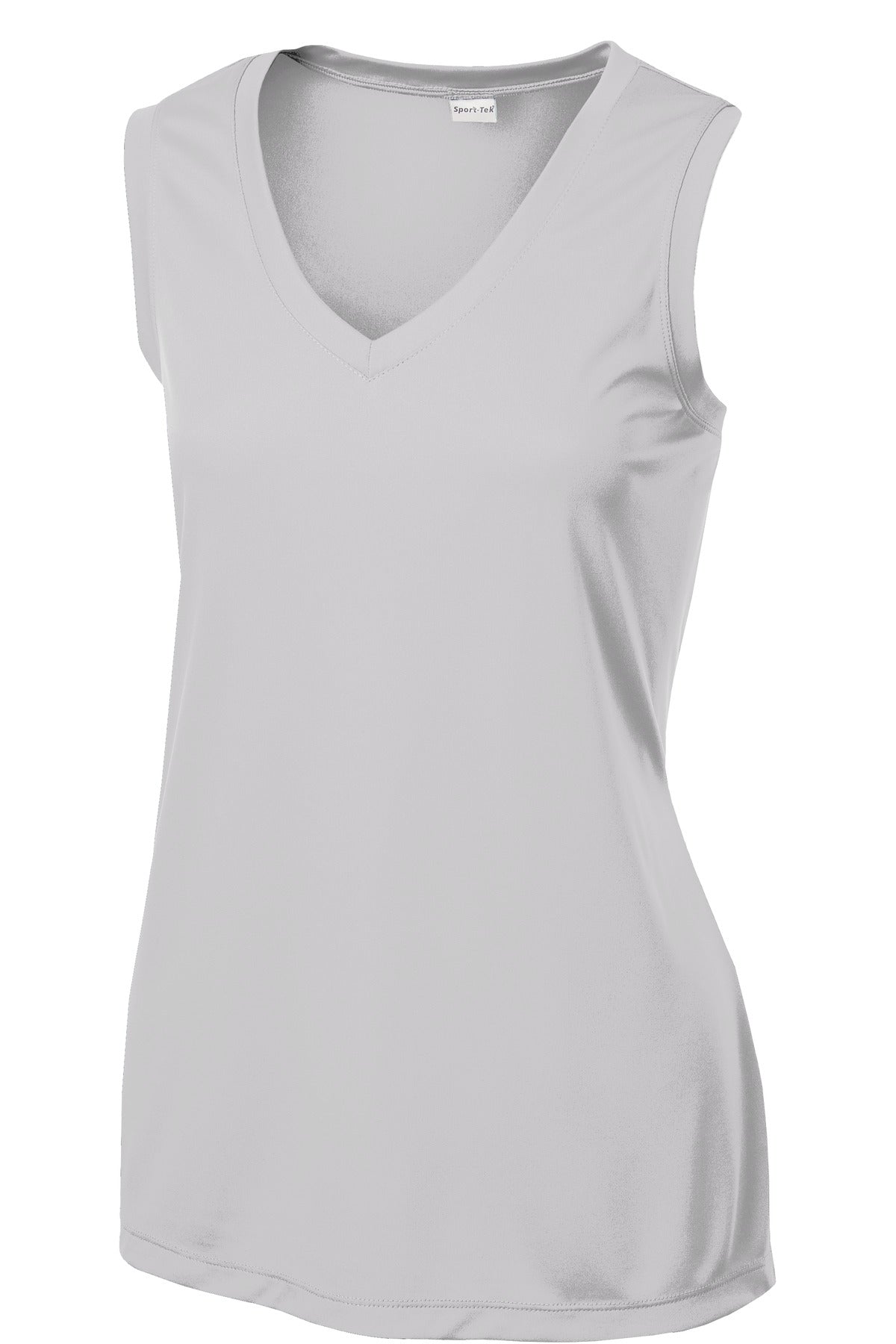 Sport-Tek Women's Sleeveless PosiCharge Competitor V-Neck Tee LST352