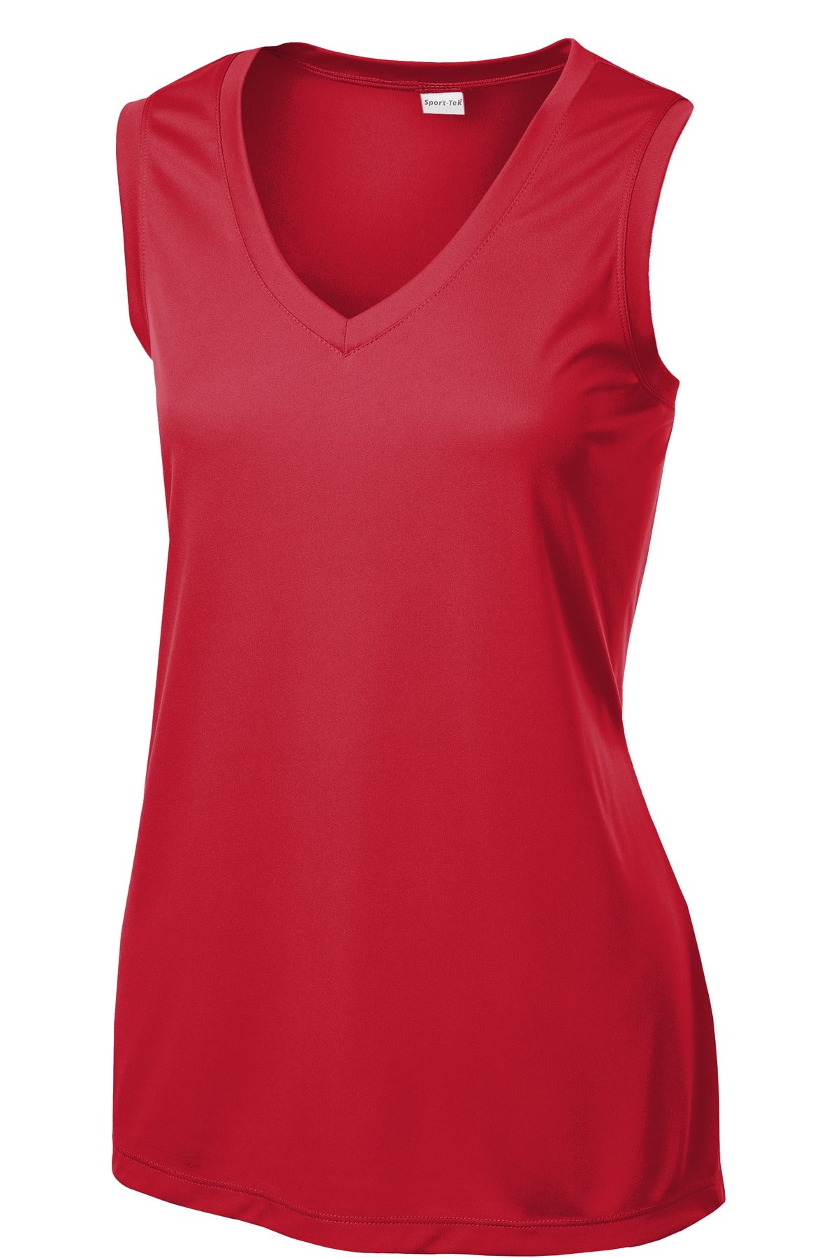Sport-Tek Women's Sleeveless PosiCharge Competitor V-Neck Tee LST352