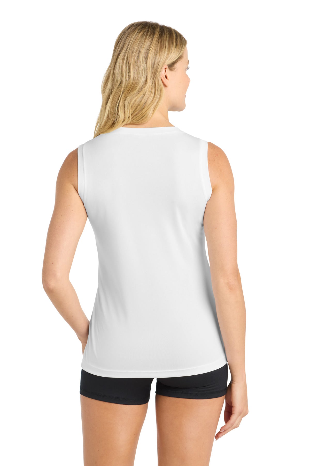 Sport-Tek Women's Sleeveless PosiCharge Competitor V-Neck Tee LST352