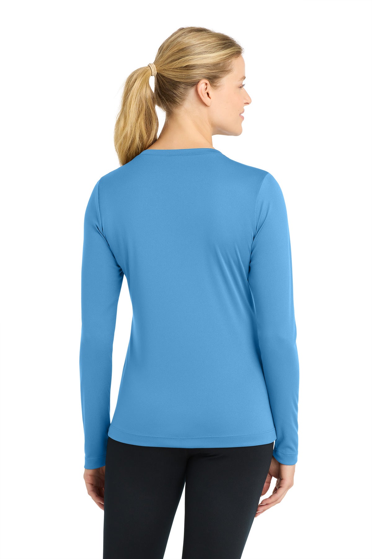 Sport-Tek Women's Long Sleeve PosiCharge Competitor V-Neck Tee LST353LS
