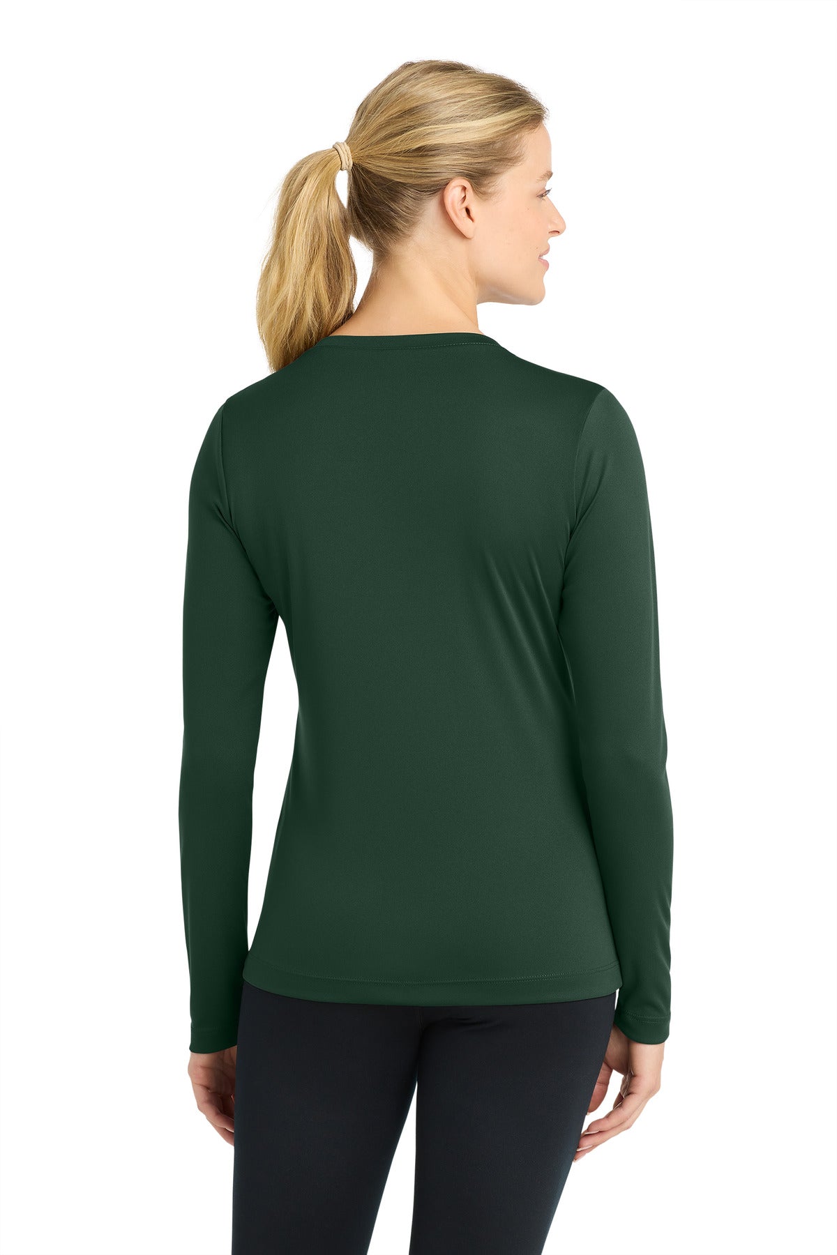 Sport-Tek Women's Long Sleeve PosiCharge Competitor V-Neck Tee LST353LS