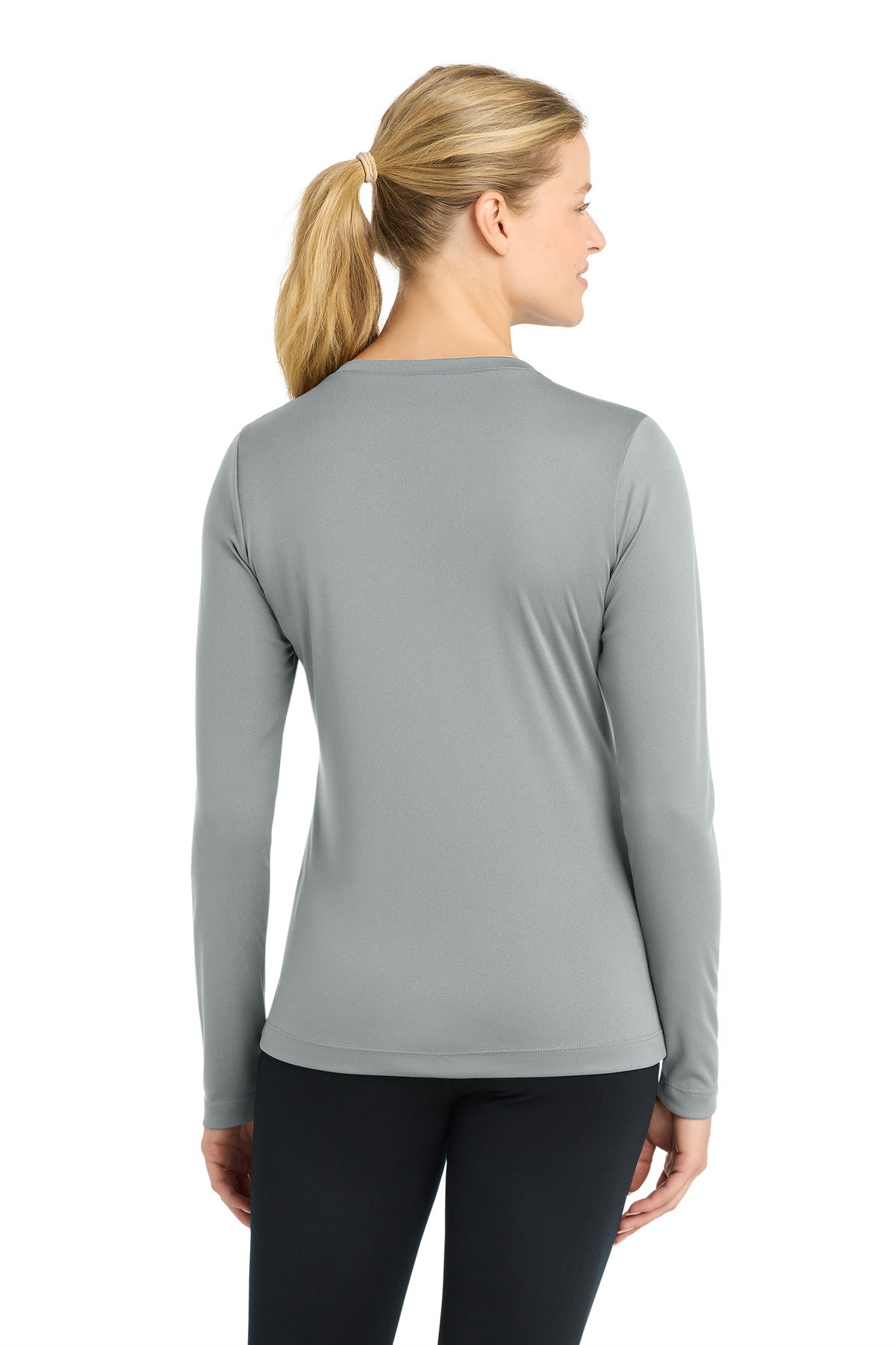 Sport-Tek Women's Long Sleeve PosiCharge Competitor V-Neck Tee LST353LS