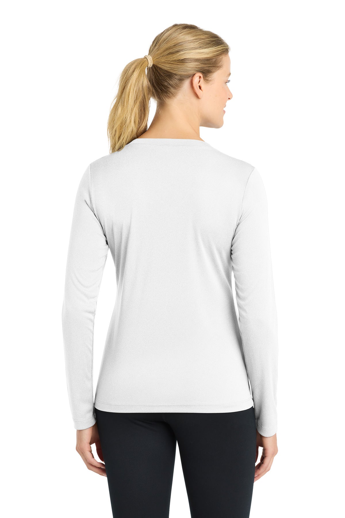 Sport-Tek Women's Long Sleeve PosiCharge Competitor V-Neck Tee LST353LS