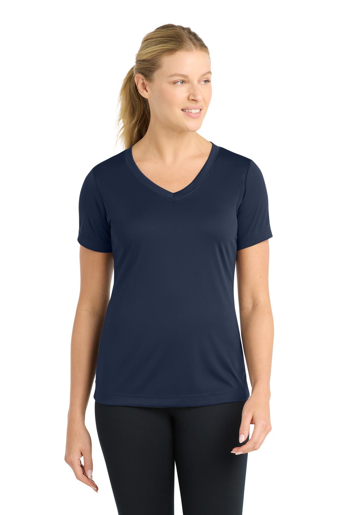 Sport-Tek Women's PosiCharge Competitor V-Neck Tee LST353