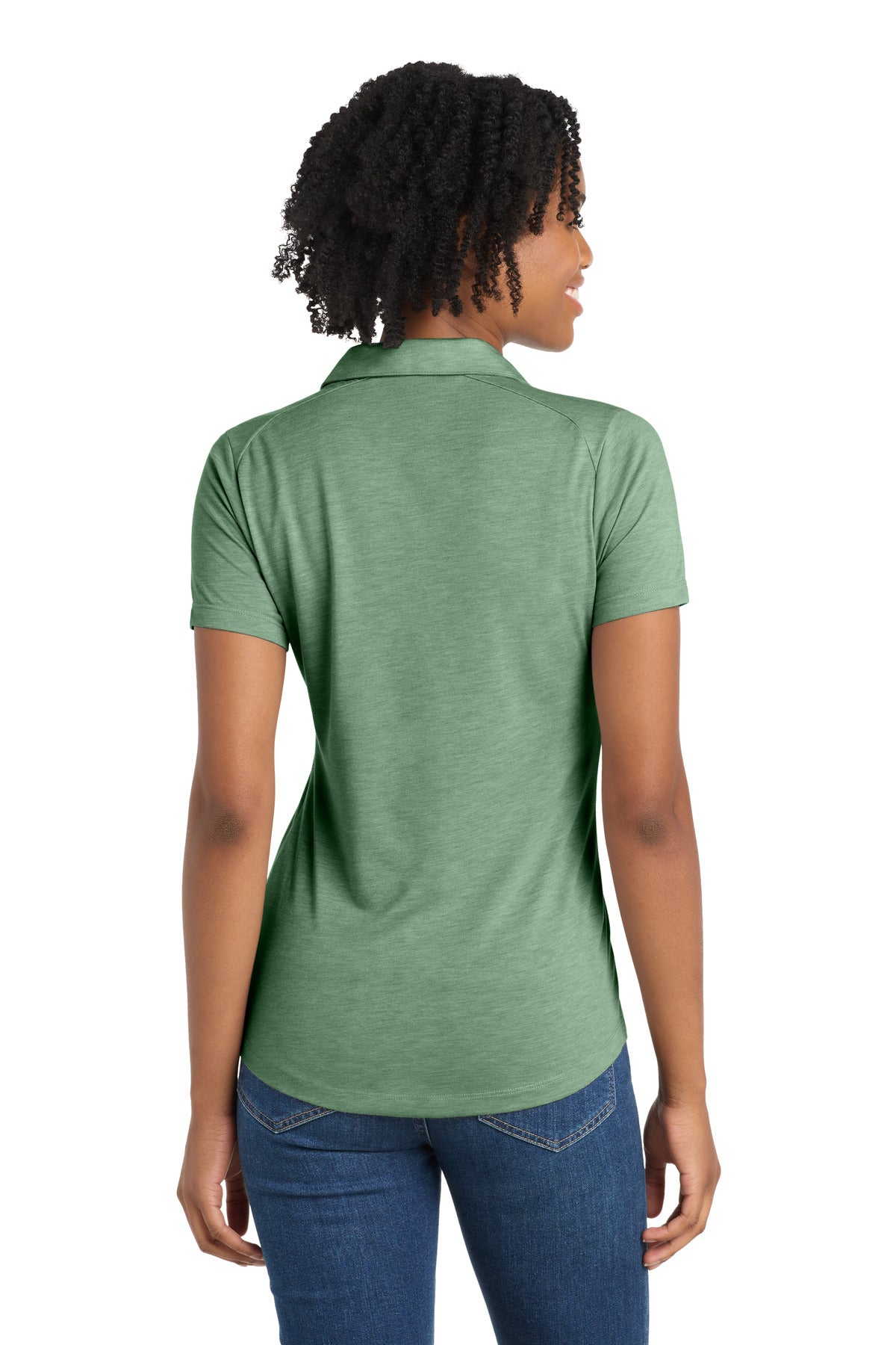 Sport-Tek Women's PosiCharge Tri-Blend Wicking Polo LST405