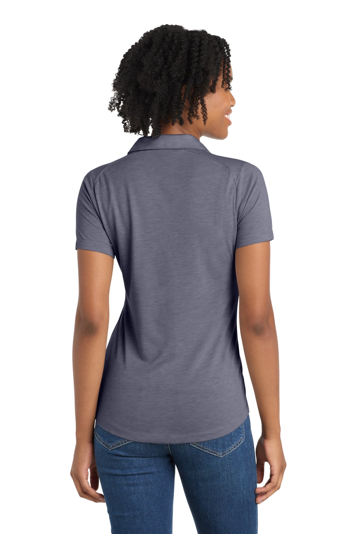 Sport-Tek Women's PosiCharge Tri-Blend Wicking Polo LST405