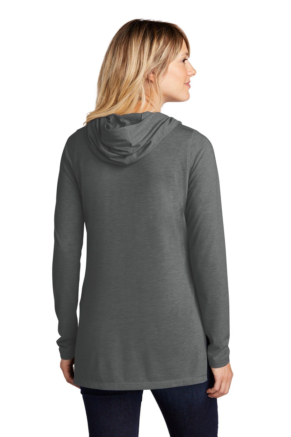 Sport-Tek Women's PosiCharge Tri-Blend Wicking Long Sleeve Hoodie LST406
